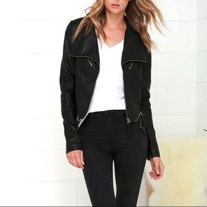 Black pleather jacket